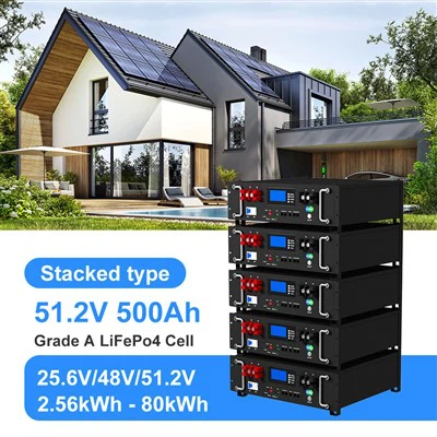 Batteria per batteria al litio solare 51.2V 500Ah da 25kWh.